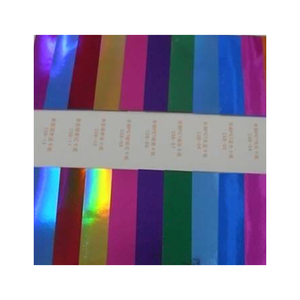 Bopp /cpp di Imballaggio Colorato <span class=keywords><strong>Film</strong></span> di Avvolgimento Foglio Olografica Foglio Laser Metallizzato <span class=keywords><strong>Film</strong></span> Per I Regali Borse Wenzhou Hongda - Product Image 1
