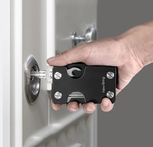 EDC Multitool thông minh Keychain <span class=keywords><strong>Key</strong></span> chủ 2 trong 1 sợi carbon chủ thẻ ví thẻ tín dụng thẻ ngân hàng thẻ RFID Chống Trộm Swipe - Product Image 4