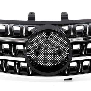 1x Grille supérieure de pare-chocs avant en maille pour Mercedes Benz Classe ML W164 ML320 ML350 ML550 2005-2008 - Product Image 5
