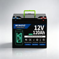 Paket Baterai LiFePO4 12V 48V 3000-6000 Siklus Bebas Perawatan Baterai Lithium Untuk RV Kapal Pesiar Kereta Golf Daya Darurat