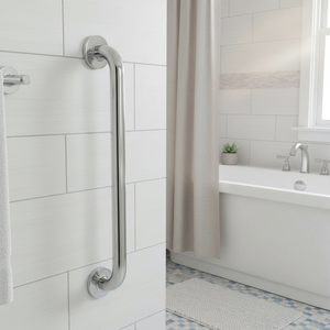 Barra di Sicurezza in Metallo Cromato 30CM - Product Image 3