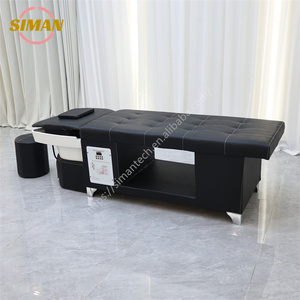 Siman Nhà Máy Salon Tóc Rửa Lưu Vực Massage Giường Hơi Nước Bát Thái Nhật Bản Đầu Spa Thái Nước Trị Liệu Dầu Gội Đầu Giường - Product Image 1