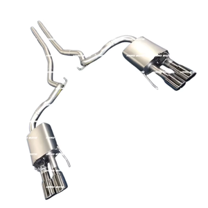 Sistema de Escape de Alto Rendimiento de Acero Inoxidable 304 Catback para Ford <span class=keywords><strong>Mustang</strong></span> GT 5.0L con Válvula de Silenciador y Tubo de Ajuste Automático - Product Image 3