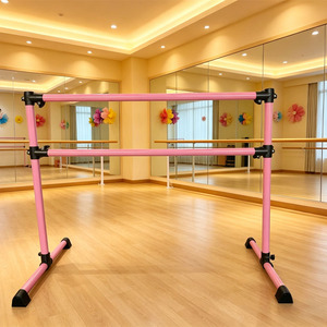 <span class=keywords><strong>Barre</strong></span> d'étirement des jambes professionnelle pliable double couche pour enfants, pour le commerce international, <span class=keywords><strong>barre</strong></span> de danse mobile, studio de danse à domicile - Product Image 6