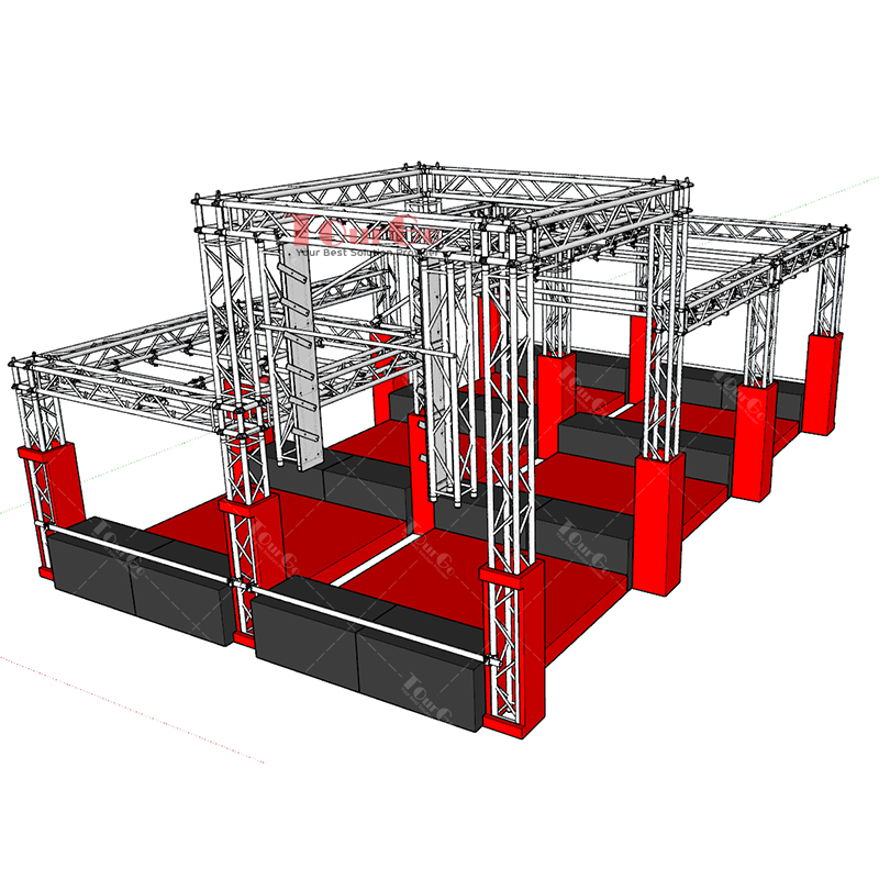 Power Tower - Ninja Warrior Salmon Ladder Obstacle Course