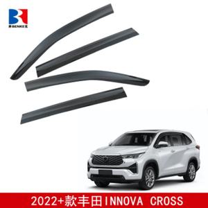 แผ่นบังแดดสำหรับ TOYOTA INNOVA CROSS / ZENIX / Suzuki Invicto 2022  แผ่นกันฝน  แผ่นบังลม - Product Image 2