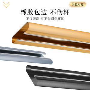 <b>Wine</b> <b>Rack</b> Rectangle Rust Resistant No Drill Home Storage Display Party Use - Product Image 4