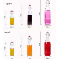 Vente en gros du fabricant Bouteilles d'eau transparentes de 750ml 1000ml à couvercle rabattable avec bouchon hermétique