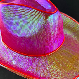 Tùy chỉnh unisex ánh sáng lên mũ cao bồi nhấp nháy <span class=keywords><strong>EL</strong></span> vành vui vẻ hat cho đám cưới prom tiệc sinh nhật Halloween Giáng sinh phục sinh - Product Image 6