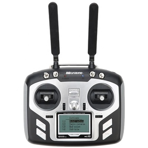 Transmisor RC <span class=keywords><strong>Microzone</strong></span> MC10 de 10 Canales y 2.4Ghz FHSS con Receptor MC9008S PCM2048 PWM /M.Bus para Drones de Carreras FPV y Aviones RC - Product Image 1