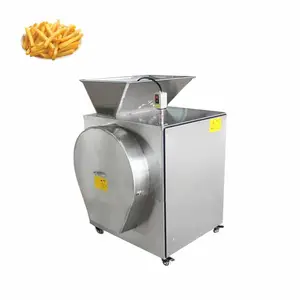 Cortadora comercial de patatas fritas, máquina para pelar y cortar patatas, Mini máquina para cortar patatas fritas para restaurante
