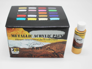 <span class=keywords><strong>Peinture</strong></span> acrylique métallisée dorée à paillettes <span class=keywords><strong>couleur</strong></span> personnalisée Prix promotionnel pour la <span class=keywords><strong>peinture</strong></span> d'art sur verre toile papier - Product Image 4