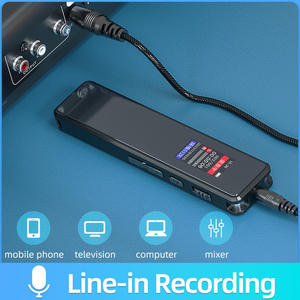 Grabadora de Voz Inteligente HD Personalizada de Fábrica con Reducción de Ruido, Grabación de Larga Distancia, Entrada de Audio Line-in, Pantalla de 1 Pulgada, Grabadora Inteligente con IA - Product Image 4