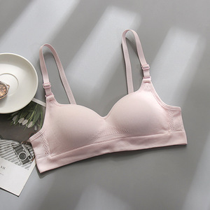 Soutien-Gorge pour écolière, Soutien-Gorge En Coton pour adolescentes, sans fil, couleur unie, Soutien-Gorge En Coton pour adolescentes - Product Image 6