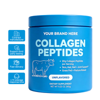 Poudre de peptides de collagène pour la santé des cheveux, des ongles, de la peau, des os et des articulations, collagène non aromatisé, produits de beauté pour femmes