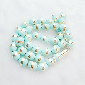 Collier et bracelet de prière catholique en perles de chapelet, bijoux religieux de Jésus-<span class=keywords><strong>Christ</strong></span>, vente en gros pour catholiques et musulmans - Product Image 4