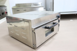 Four à pizza commercial de haute qualité, vente chaude en usine, four à pizza en acier inoxydable, four à pizza électrique 2200w, commande minimum 1 pizza - Product Image 3