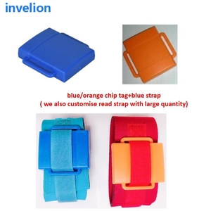 Bracelet RFID UHF étanche longue portée 6m pour système de chronométrage de natation, réutilisable avec support de sangle, logo personnalisé - Product Image 4