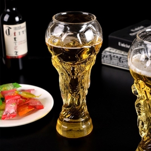 Customizable Logos 450ml Creative Transparent Football Trophies Cup Elegant Beer Glass <strong>Mugs</strong> for <strong>Friendship</strong> Wine Party Gathering - Product Image 4