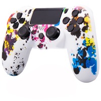 Coque de protection personnalisée pour manette de jeu, protection de remplacement, coque en silicone souple au toucher doux pour manette P4 Slim Pro