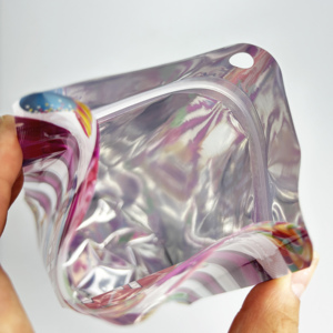 Túi đứng BOPP tùy chỉnh có khóa kéo, cửa sổ trong suốt tái sử dụng, hàn nhiệt, dùng để đóng gói kẹo, in logo và màu sắc tùy chỉnh - Product Image 5