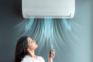 เครื่องปรับอากาศแบบแยกส่วน 24000 BTU 5 ดาว รุ่นมาตรฐาน ความถี่แปรผัน สำหรับใช้ในบ้านและโรงแรม ระบบทำความเย็นอย่างเดียว - Product Image 6