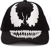 Venom erkekler için yetişkinler İşlemeli bir boyut film siyah Snapback kötü beyzbol şapkası hediye