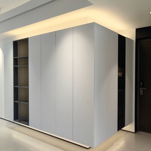 Custom Wood <b>Shoe</b> <b>Rack</b> Modern Minimalist Floating Design for Living Room Home Furniture-Modular Eco-Friendly Dustproof Free - Product Image 1