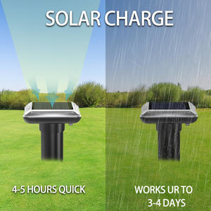 Garden Outdoor 360 Portable Pest Mice Repellent Solar Rat Repeller Ultrasonic Rodent Repeller Solar Pest Animal Control - Product Image 5