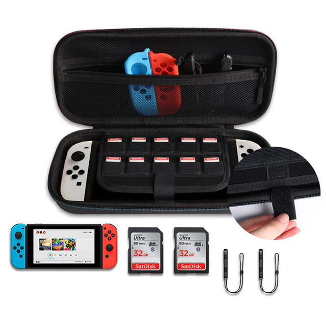 Slim Carrying Case for Switch 2 Model 2025 EVA Protective Hard Shell  Case with 12 Game Card Slots Portable Travel Storage Case