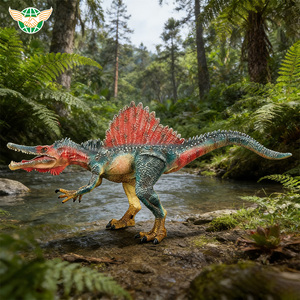 Modelo de Dinosaurio de Simulación T-Rex, <span class=keywords><strong>Ceratosaurus</strong></span>, Spinosaurus, Acrocanthosaurus para Colección - Product Image 5
