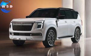 WSD, venta al por mayor, juego completo negro, accesorios para automóviles, alfombra de pie de lujo personalizada, alfombrilla para suelo de coche para NISSAN <span class=keywords><strong>PATROL</strong></span> 7 asientos 2025 - Product Image 4