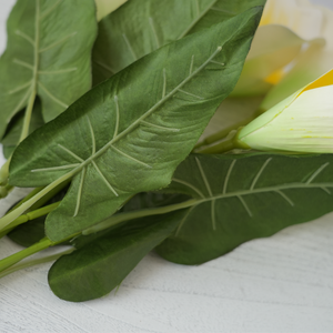 Precio de fábrica de gran tamaño Calla Lily EVA flores artificiales Real Touch Calla Lily para decoración de piezas de centro de mesa - Product Image 6