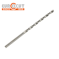 Eurocut Factory HSS DIN340 Foret hélicoïdal longue série HSS M2 M35 M42 pour le forage des métaux