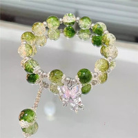 Bracelets à maillons pour enfants en alliage de zinc de style espagnol avec strass en cristal - Design populaire animal/fleur pour anniversaire
