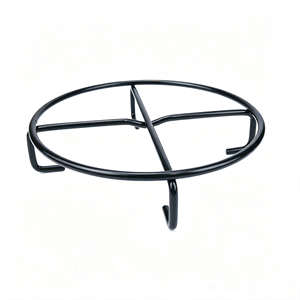 Marmite hollandaise en <span class=keywords><strong>fonte</strong></span> KT Wholesale 6 Qt, pré-culottée, noir mat, avec couvercle et pieds, pour camping en extérieur, cuisson au feu de camp, OEM ODM - Product Image 6