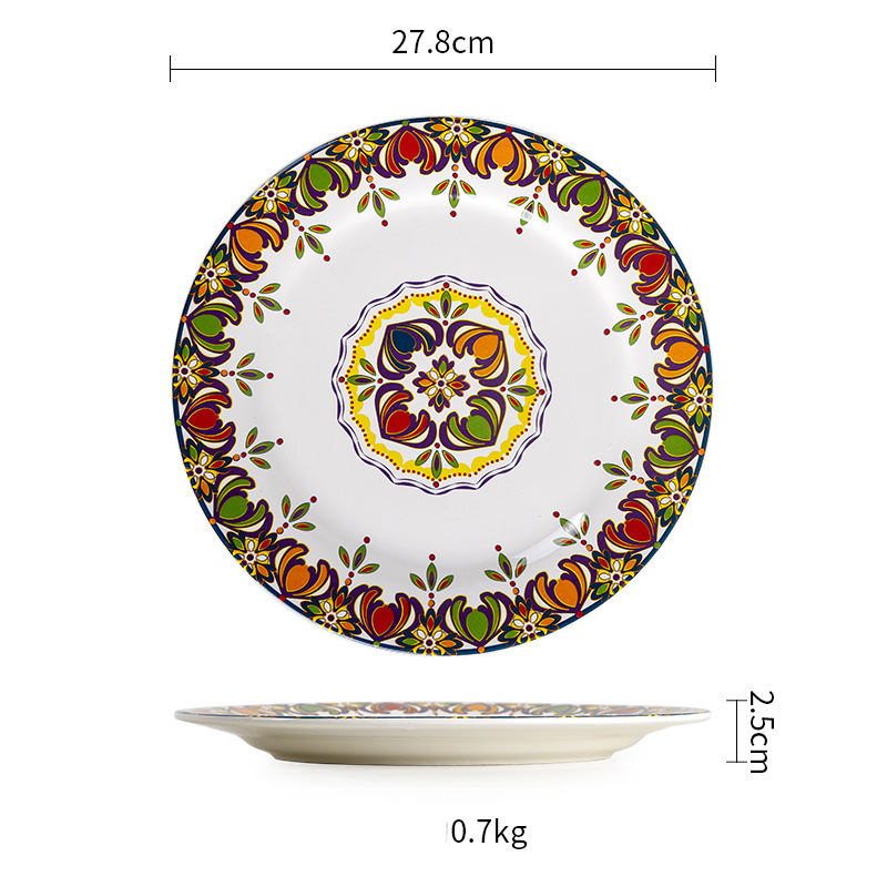 assiette de 11 pouces
