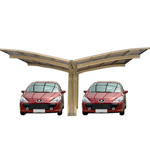 Cocheras para coches, marco de metal para estacionamiento, garaje, dosel de aluminio - Product Image 4