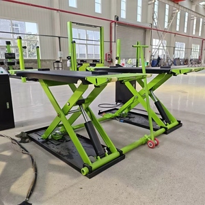 Auto <span class=keywords><strong>Hoist</strong></span> Shop mesin pengangkat mobil hidrolik, gunting angkat Tengah Mobil Portabel - Product Image 4