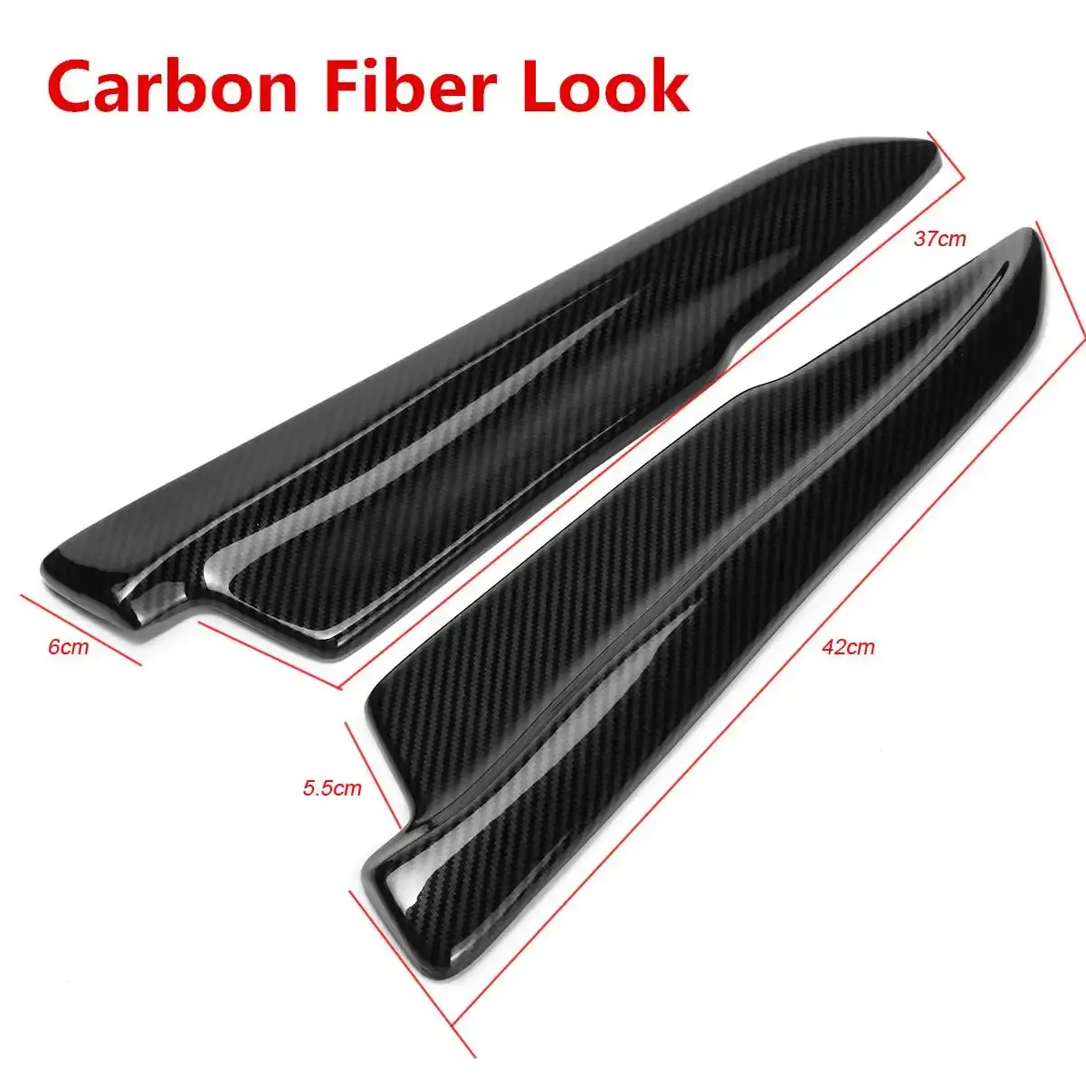 Aspect fibre de carbone