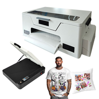 Mesin Printer DTF Kecepatan Tinggi 200W dengan Printhead XP600 30Cm dari Supplier Cina, Mesin Penggoyang Bubuk Transfer Film PET A3