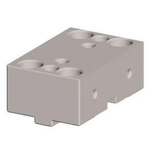 Étau modulaire TOP avec composants de base de précision à mâchoire fixe lisse et lisse - Product Image 1
