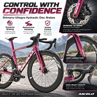 Vélo de route en carbone léger avec transmission électronique Ultegra Di2 2x12 vitesses pour la course et le cyclisme sur route