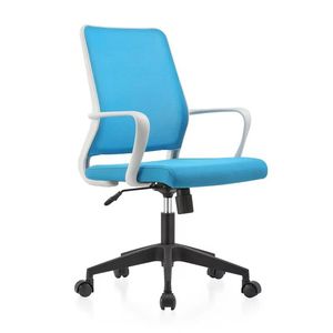 Chaise de bureau moderne pivotante réglable en hauteur, accoudoir fixe personnalisé en tissu mousse PP PU Nylon pour la maison et le bureau - Product Image 5