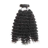 Échantillon Gratuit, Expédition le Lendemain, Offres Spéciales sur Extensions de Cheveux Humains Naturels Noirs Vierge Bruts Ondulés (Body Wave) de 12, 16, 18, 20, 22, 24 Pouces