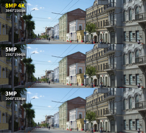 Enster 5MP 8MP 4k trong nhà hai cách âm thanh colorvu PoE IP <span class=keywords><strong>Camera</strong></span> ai con người phát hiện xe tháp pháo An Ninh Gia Đình CCTV <span class=keywords><strong>Camera</strong></span> - Product Image 4