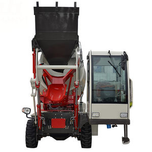 Самозагружающийся бетоносмеситель с интегрированной системой взвешивания, увеличенным бункером и полностью автоматической подачей цемента - Product Image 1