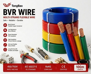 <span class=keywords><strong>ราคา</strong></span>โรงงาน สายไฟทองแดงแบบยืดหยุ่น LSZH BVR H07V-R <span class=keywords><strong>THW</strong></span> ขนาด <span class=keywords><strong>1.5</strong></span>-16 ตร.มม. มาตรฐาน IEC CCC ทนไฟ ทนความชื้น ทนรังสียูวี สำหรับเดินสายไฟในบ้าน - Product Image 1