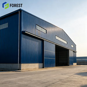 Almacén de Estructura de Acero Modular de Alta Resistencia Pre-ingenierizado, Instalación Industrial de Logística y Distribución de Mercancías - Product Image 1
