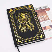 Carnet de notes ligné personnalisé A5, couverture rigide en cuir PU, carnets pour étudiants